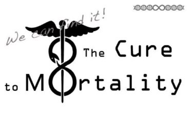 Banner/postcard for "Cure to Mortality"
at the Hollywood Fringe Festival