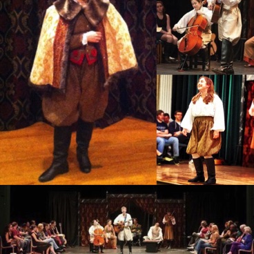 Twelfth Night
(American Shakespeare Center)
as Fabian / cellist / singer